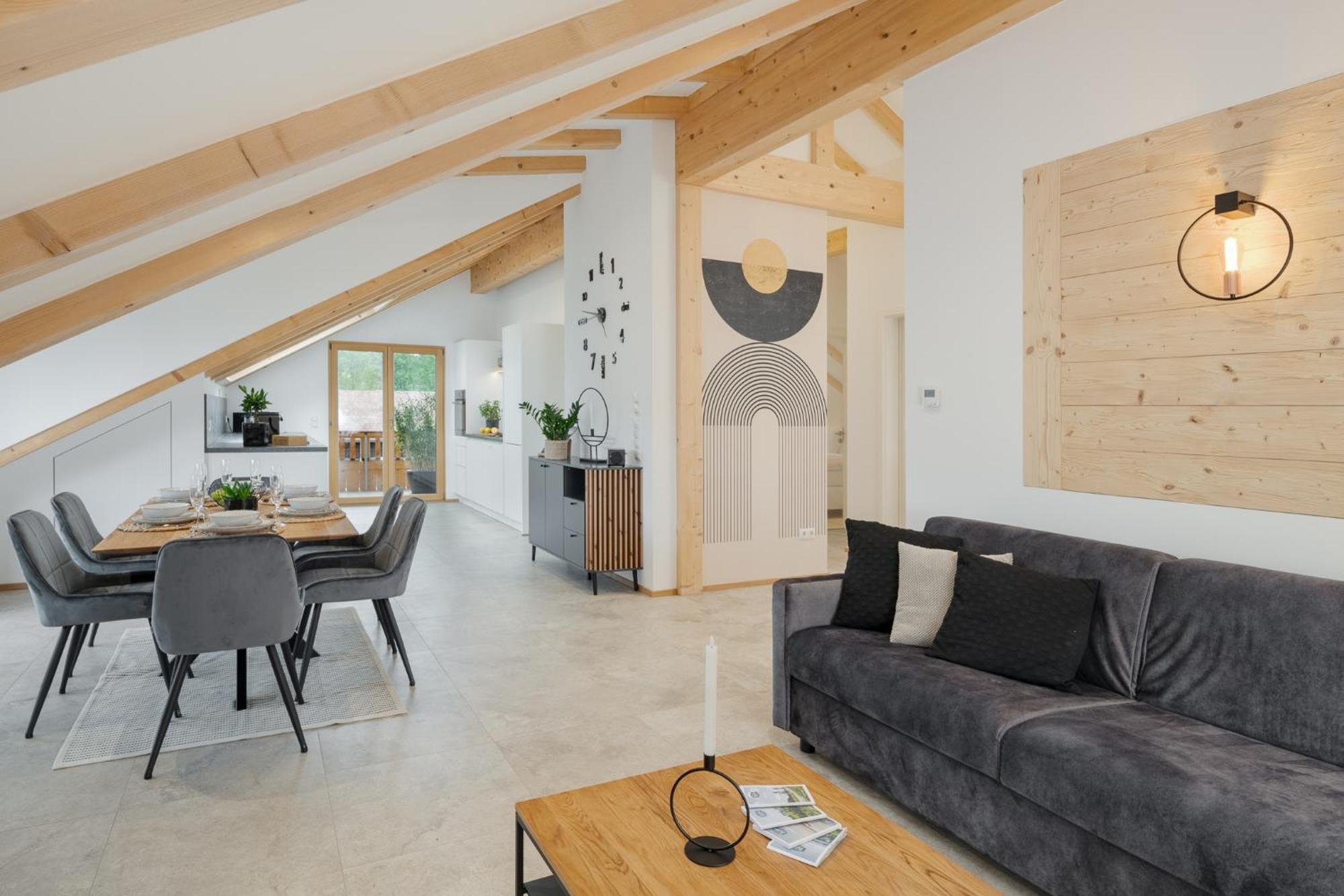 Fenjoy: Ferienapartment Mit Bergblick / Balkon / Bbq Bernau am Chiemsee Luaran gambar